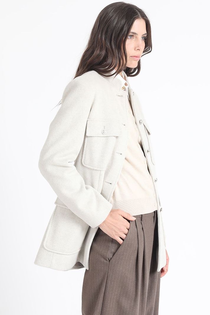 Chaqueton Cargo, Muflon Melange, Beige Liola-6