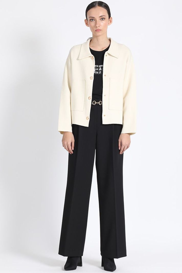 Pantalon Ancho Pinzas, Negro Liola-3
