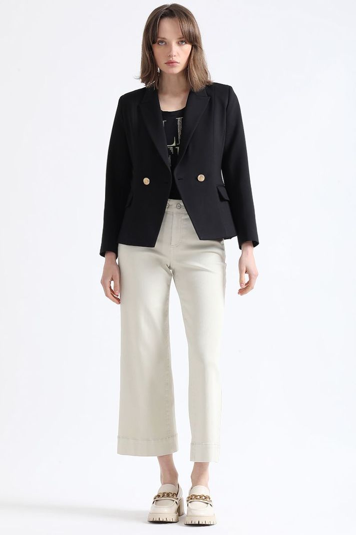 Blazer Cruzado, Negro Liola-1