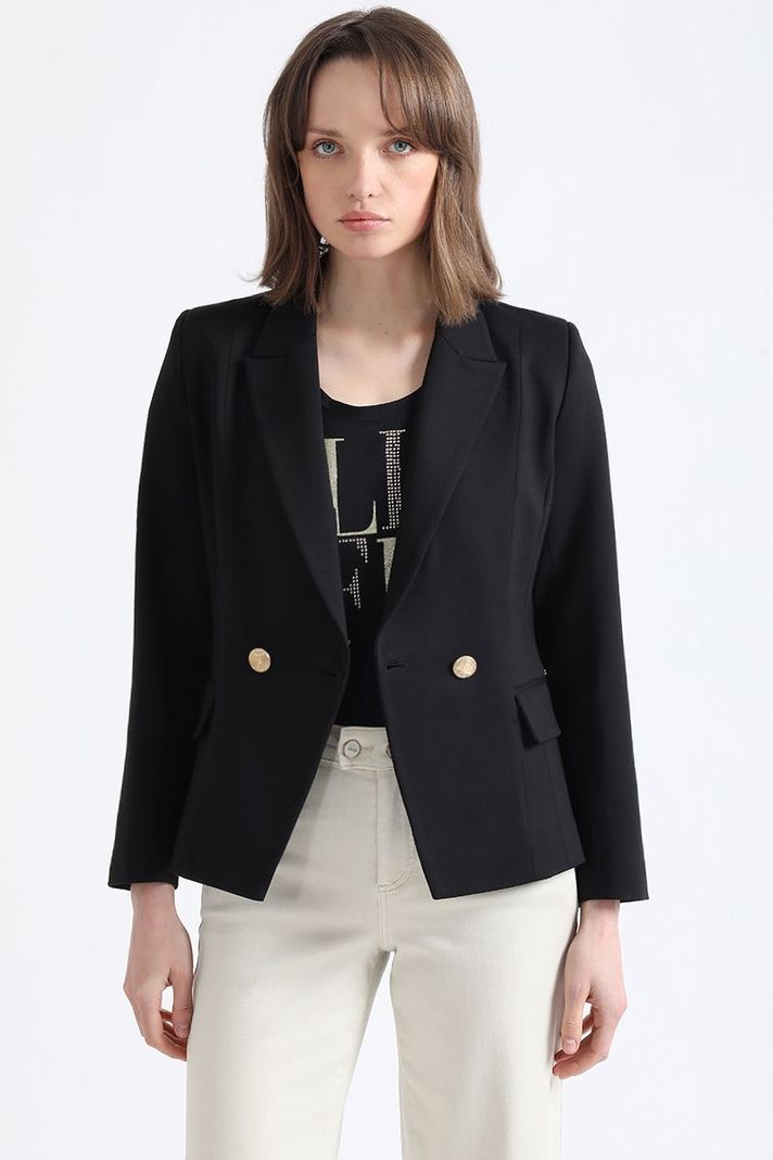Blazer Cruzado, Negro Liola-3