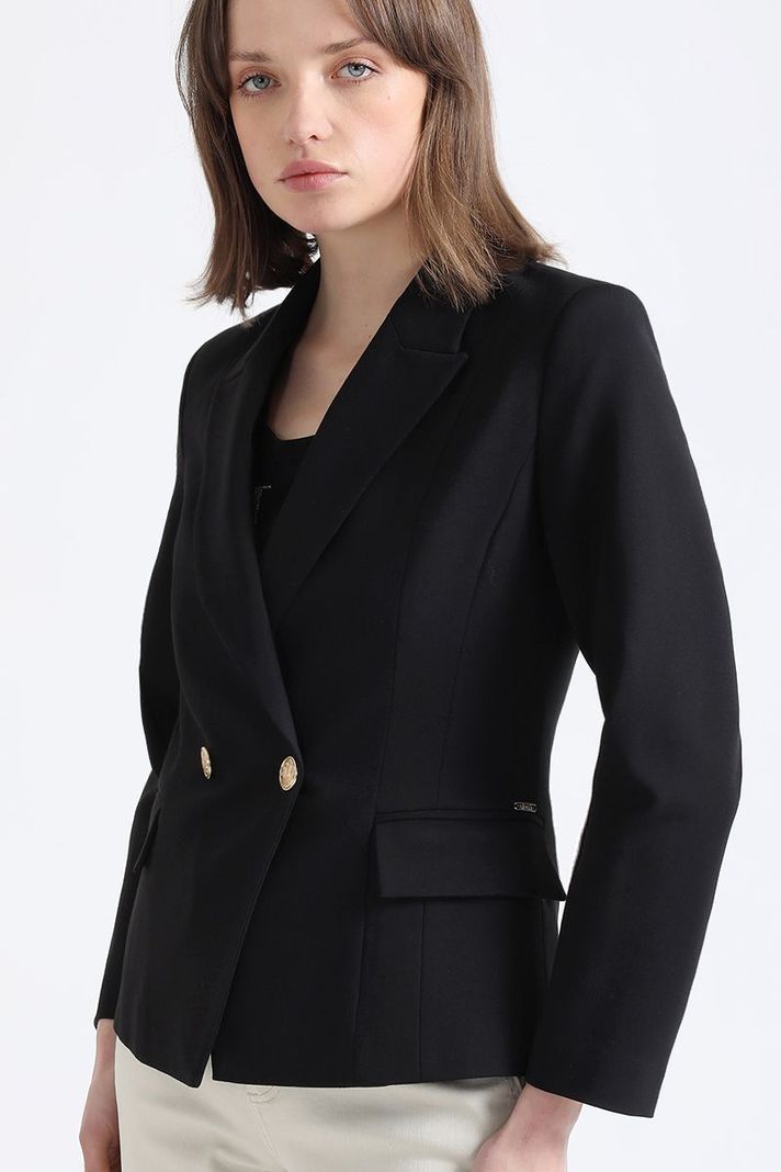 Blazer Cruzado, Negro Liola-5