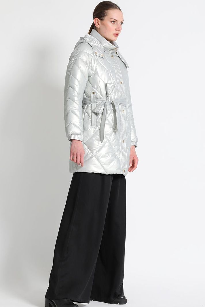 Parka Plateada Liola-3