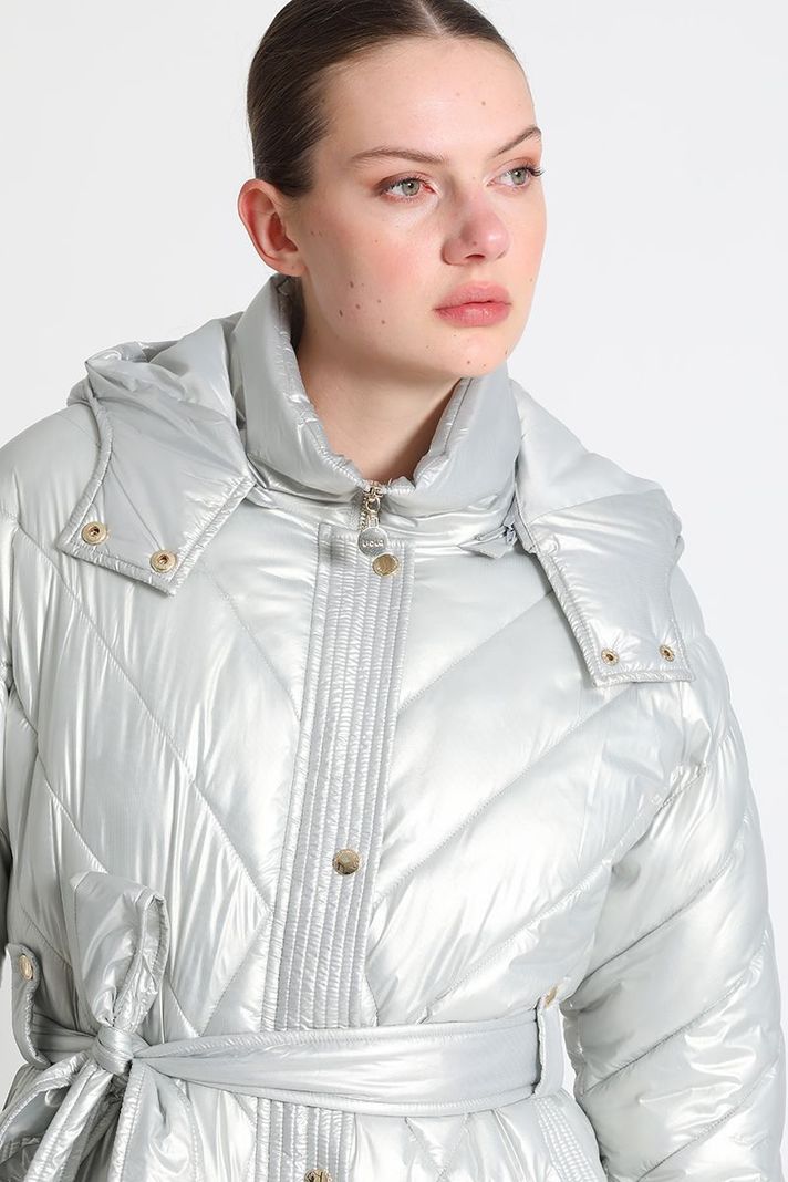 Parka Plateada Liola-4