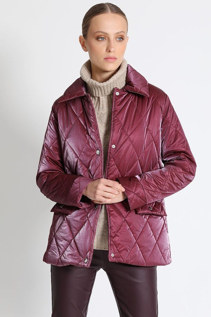 Parka Recta Burdeo Liola-0