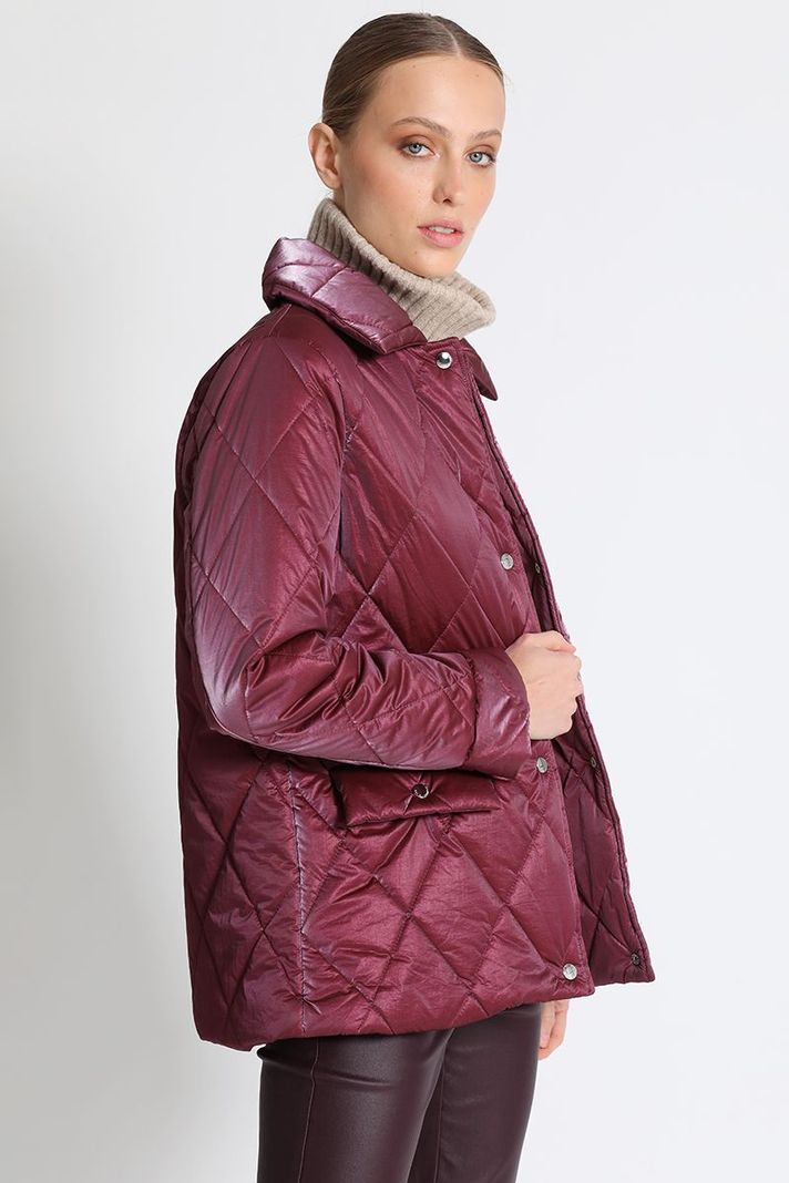Parka Recta Burdeo Liola-1