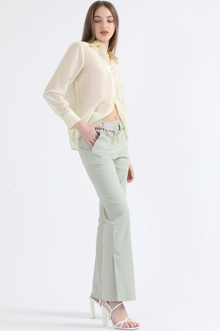 Blusa Gasa Lisa Fantasia, Amarillo Liola-1