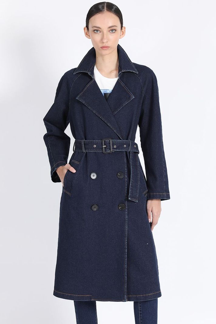 Trench Denim Fantasia, Indigo Liola-0