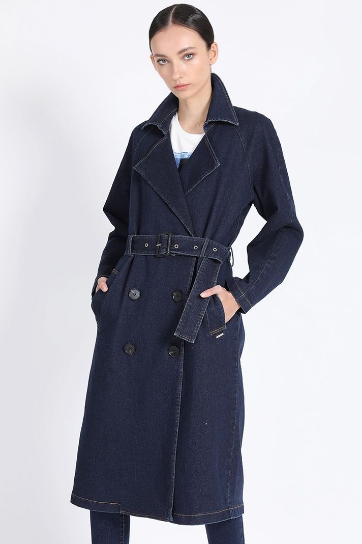 Trench Denim Fantasia, Indigo Liola-2