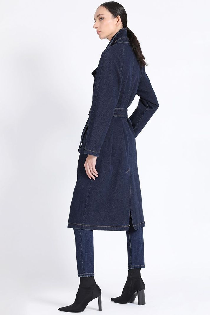 Trench Denim Fantasia, Indigo Liola-3