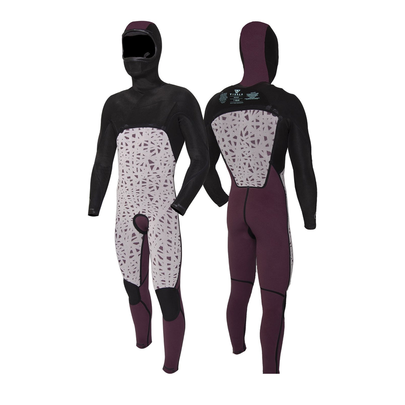 Traje de surf VISSLA modelo 7 seas 4/3 full hooded-3