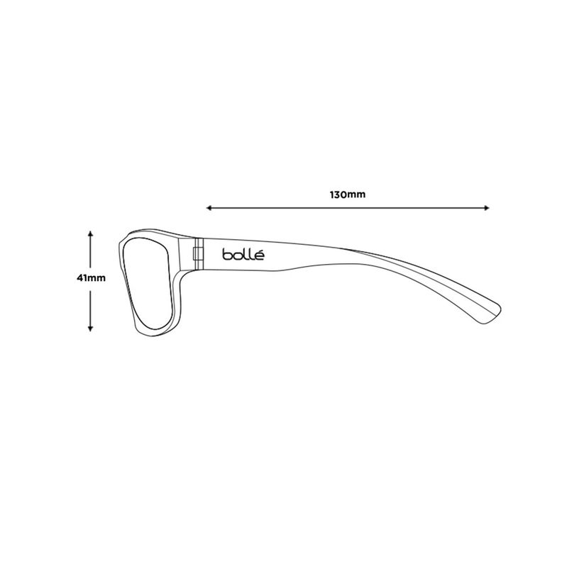 Lentes de Sol Bollé HOLMAN Black Matte - TNS-2