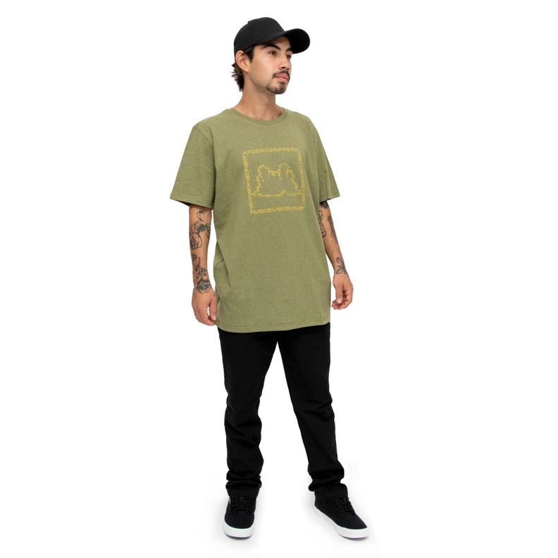 Polera OUTLINES Olive-2