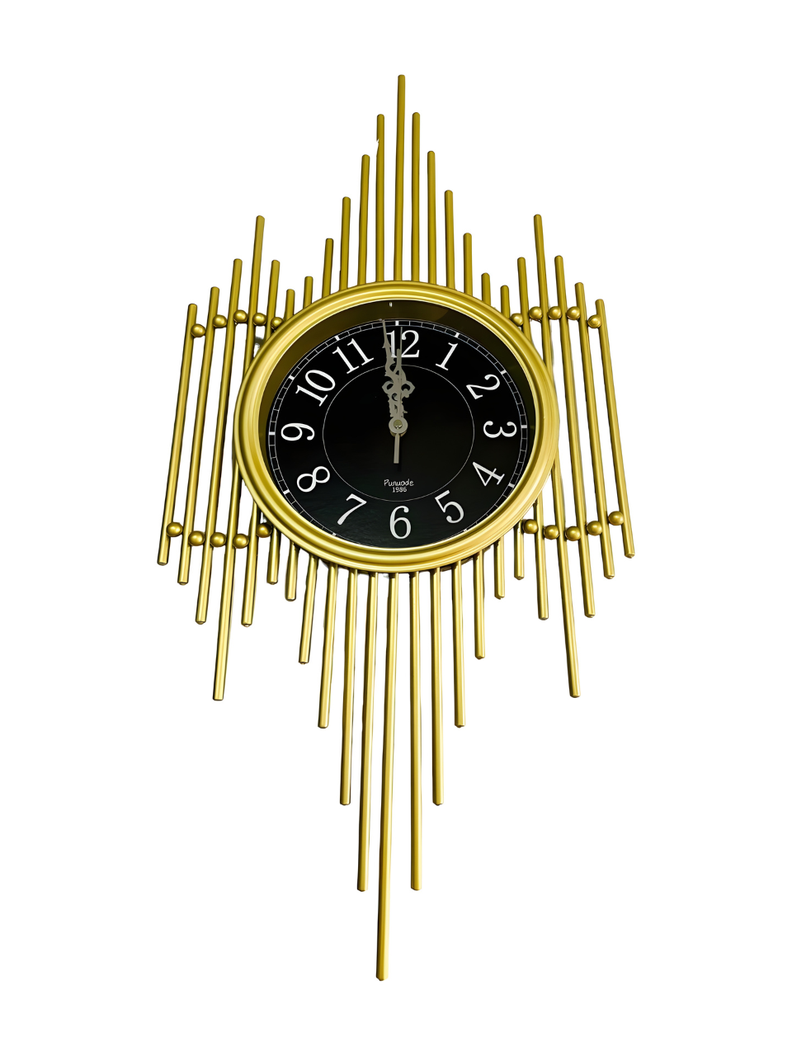 Reloj Metálico de Muro Diseño Exclusivo-1