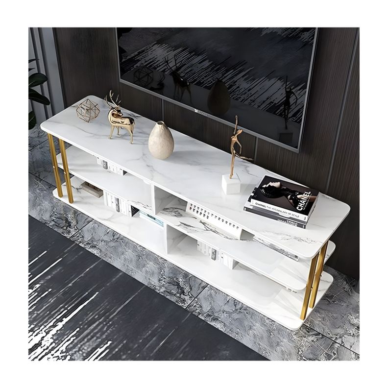 Rack para Tv o Mesa de Centro Modelo Exclusivo Color Blanco-1