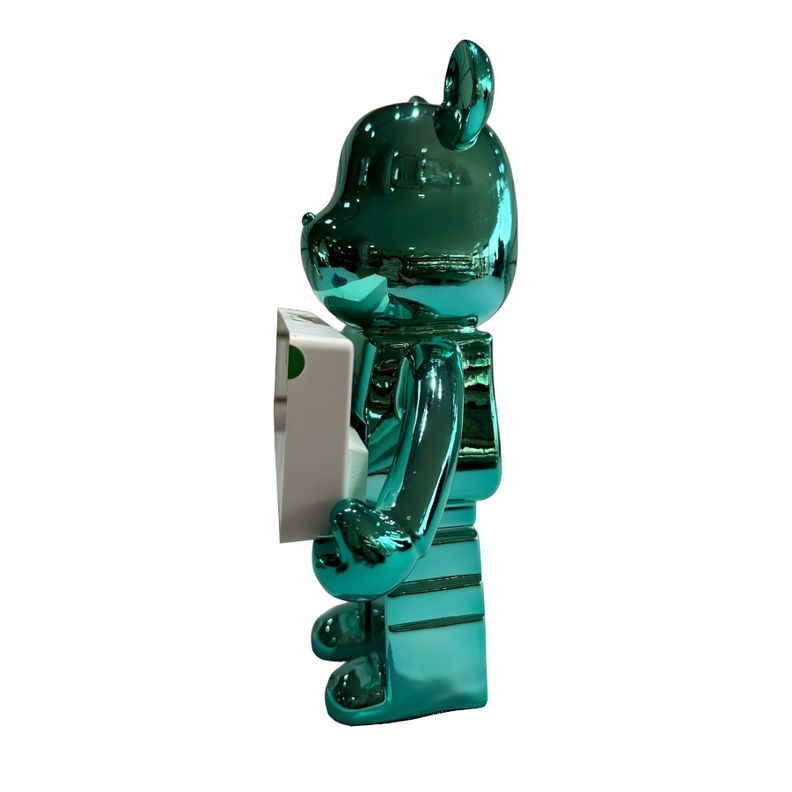 Reloj Despertador BEARBRICK Turqueza-1