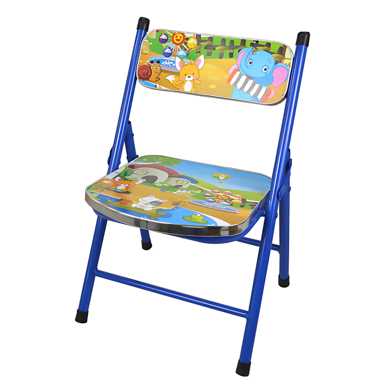 Mesa + Silla Plegables con Altura Ajustable Escritorio Niños-1
