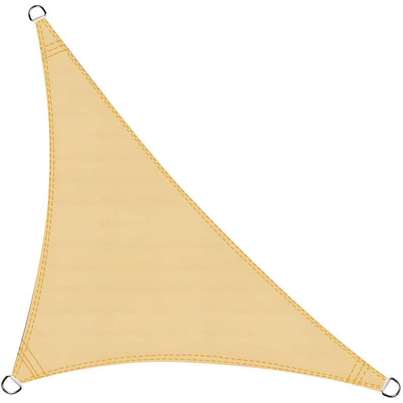 Toldo Vela Sombra Rectangular 5x5x5 Beige-0
