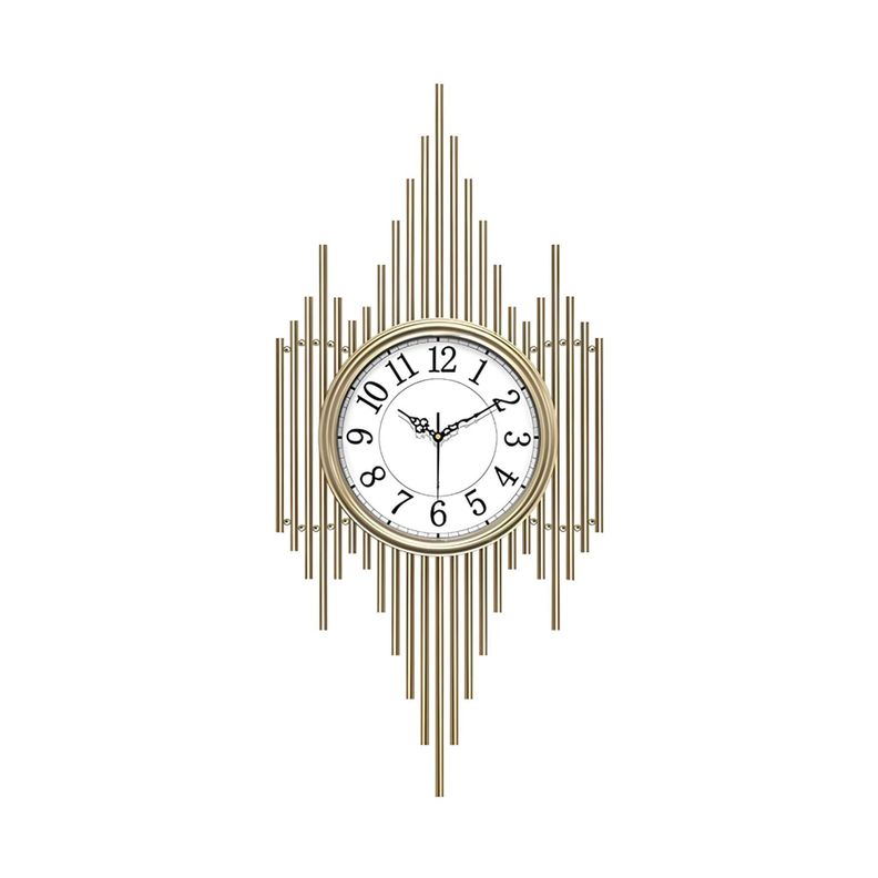 Reloj Metálico de Muro con Diseño Exclusivo-0