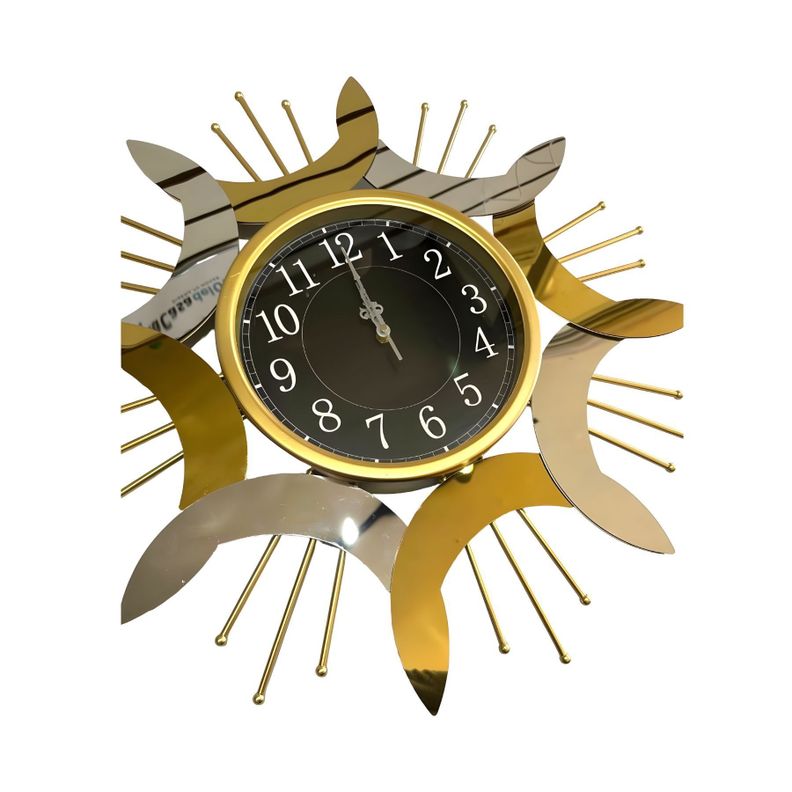 Reloj de Muro Metálico Estilo Sol-1