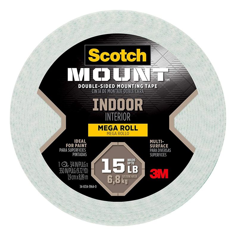Cinta Adhesiva De Montaje Para Interiores 13MMX2M 3M-0