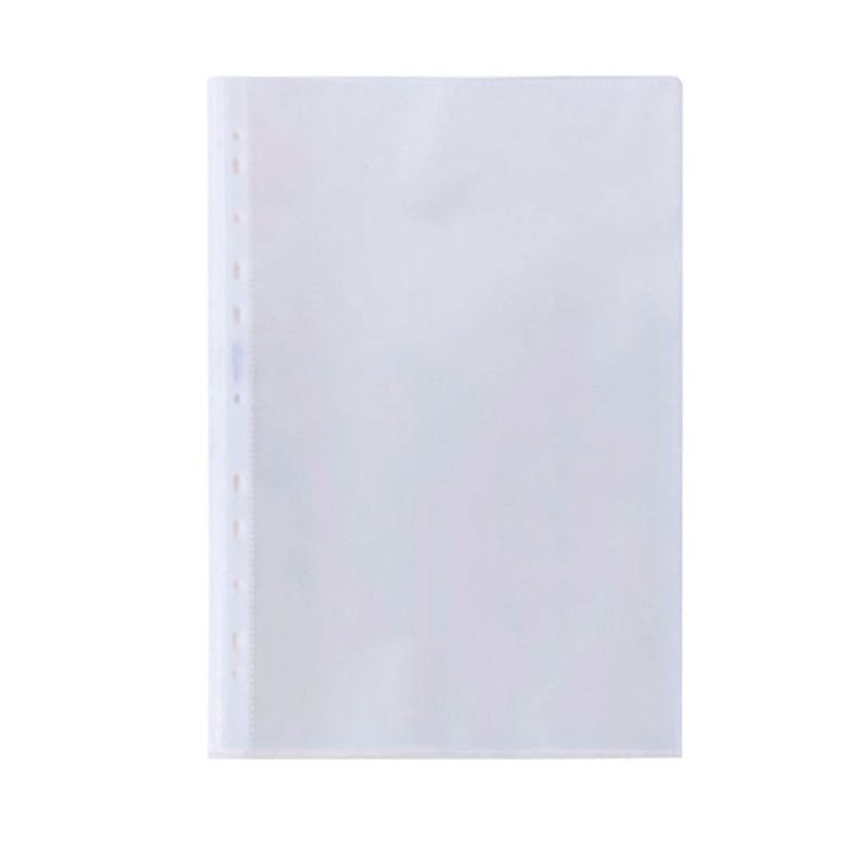 Funda Plastica Para Archivador Oficio Borde Azul 10uu-4