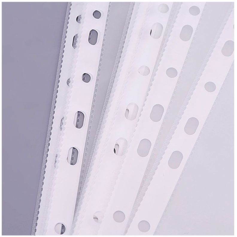 Funda Plastica Para Archivador Oficio Borde Azul 10uu-2