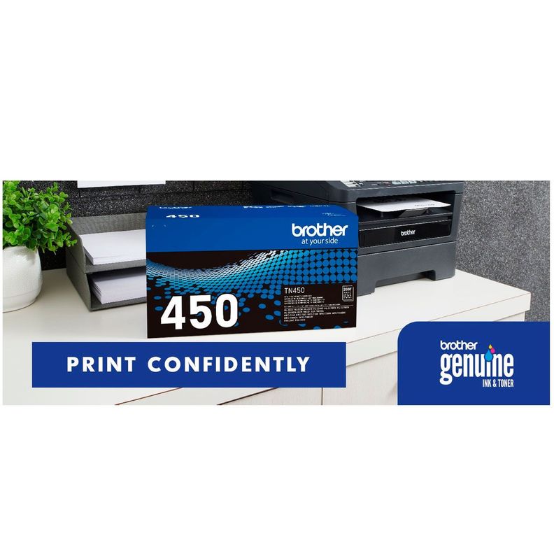Brother Tn450 Toner Gran Capacidad Negro 7060 7065-5