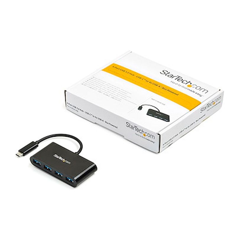 Adaptador Hub USB Tipo C de 4 Puertos-4