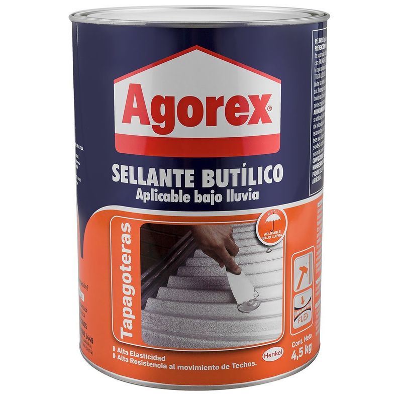Tapagoteras Sellantes Profesionales Agorex 4,5Kg-0