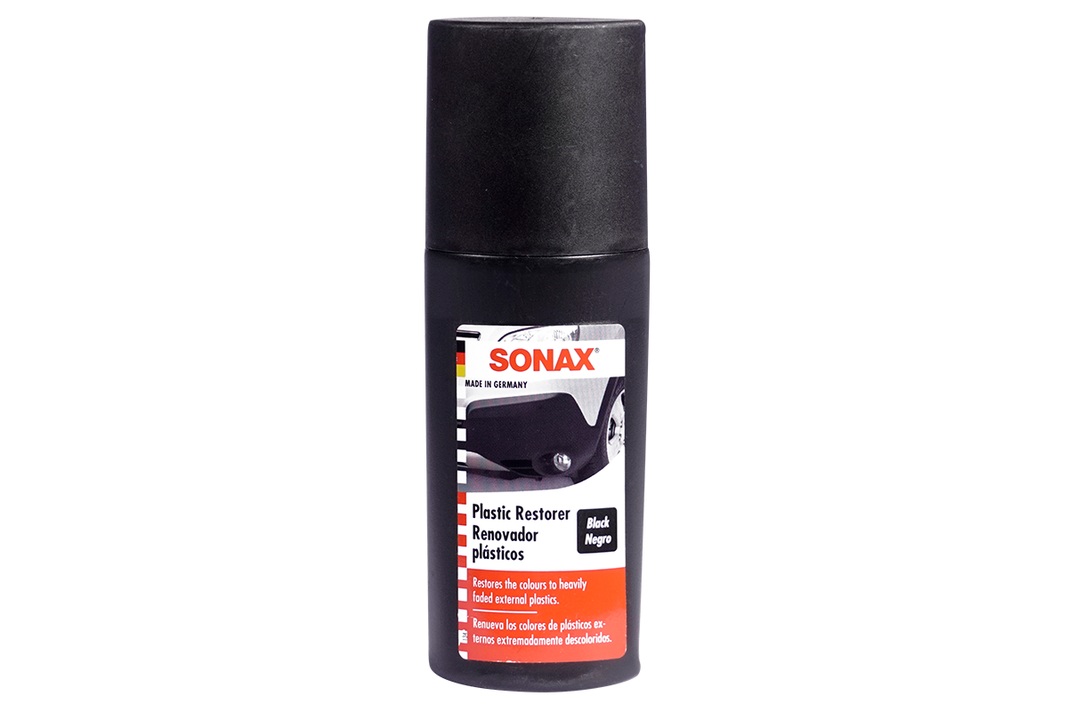 Renovador de Plástico Negro SONAX 100ml Restauración-0