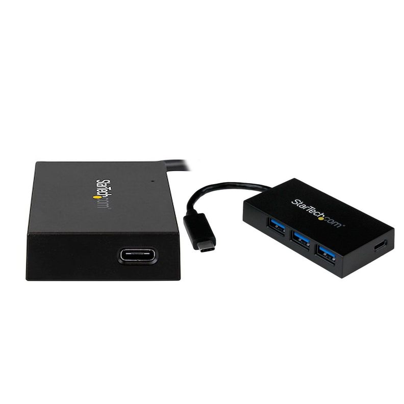 Adaptador Hub Usb Tipo C 3.0 De 4 Puertos 3 Usb-A  Y 1 Usb-C-4