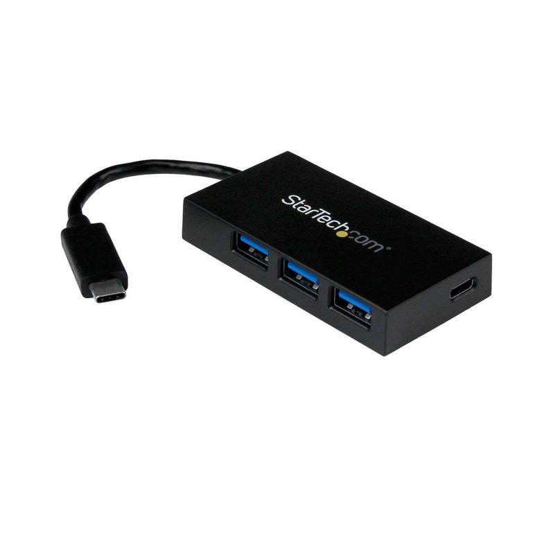 Adaptador Hub Usb Tipo C 3.0 De 4 Puertos 3 Usb-A  Y 1 Usb-C-0
