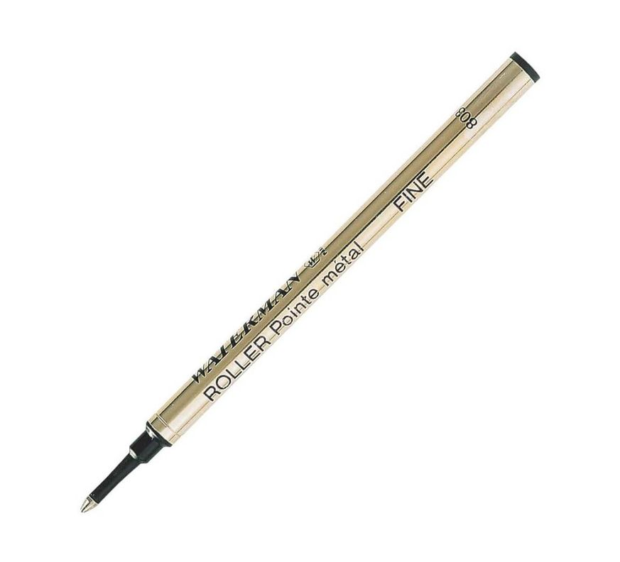 Recambio Para Bolígrafo De Punta Fina Rodante Negro Waterman-2