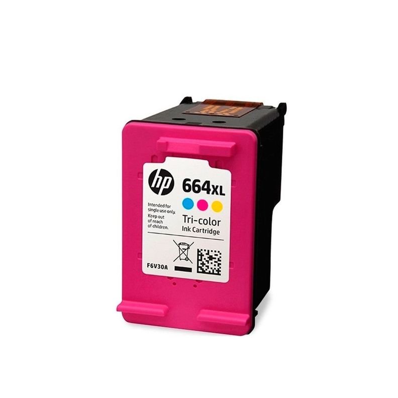 Hp Tinta Alto Rendimento 664xl Color-2