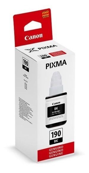 Botella Tinta Canon Gi-190 Negro, Original-2