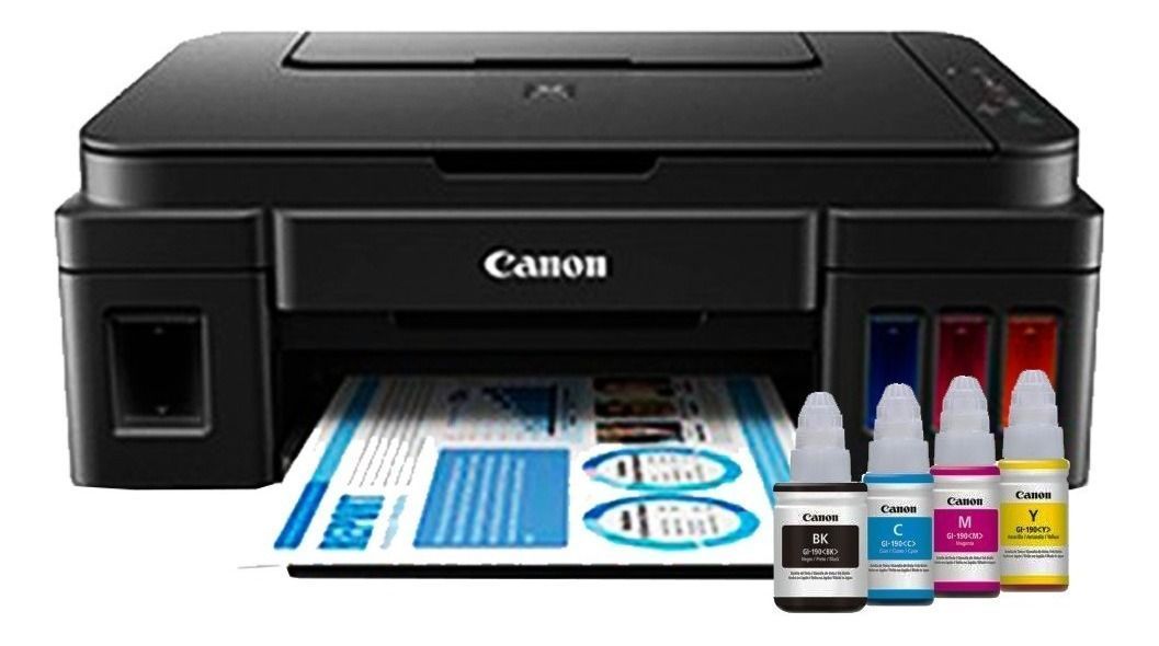 Botella Tinta Canon Gi-190 Negro, Original-3
