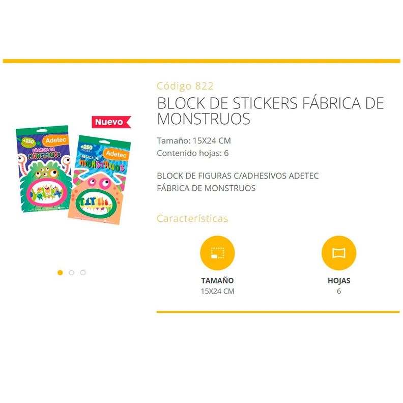 +250 Stickers Fábrica De Monstruos-3