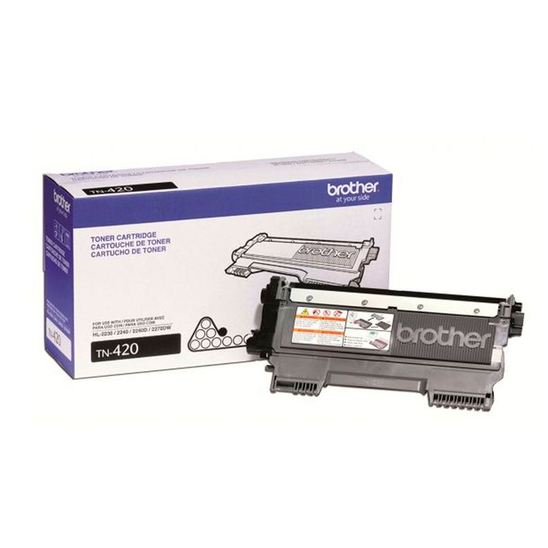 Brother Toner Tn420 Para 1200 Paginas Negro-1