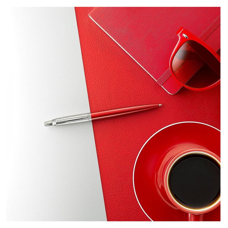 Bolígrafo Parker Jotter Rojo Kensington Elegante y Apasionado-3