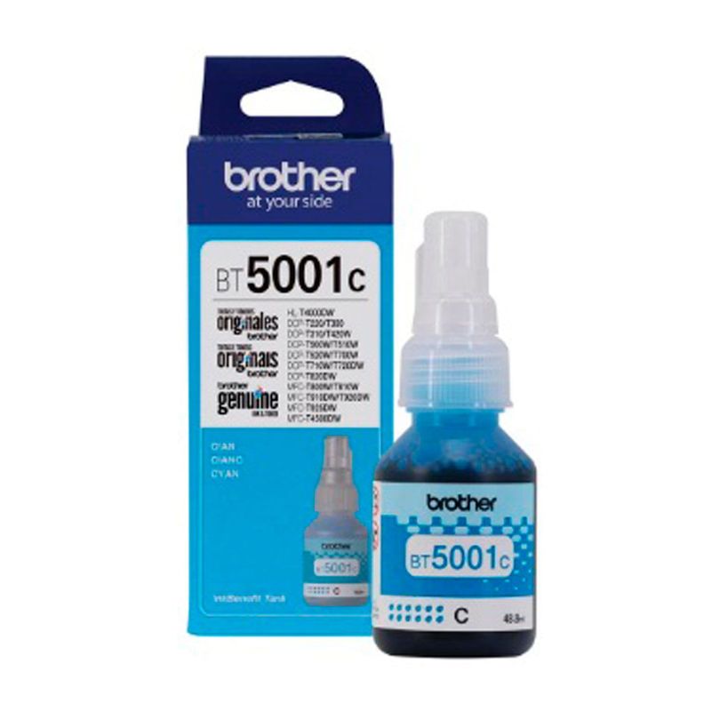 Brother  Bt5001c Cyan -dcp-t300, Mfc-t800w-1