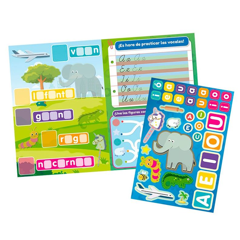 Juego Didacti Educativo Aprende Las Vocales Lamina Magnetica-1
