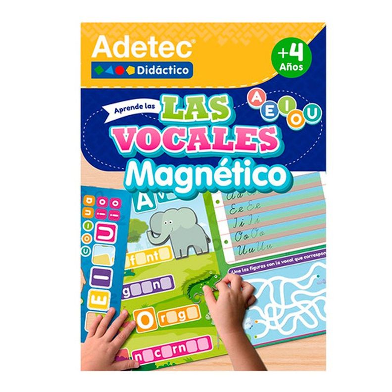 Juego Didacti Educativo Aprende Las Vocales Lamina Magnetica-0