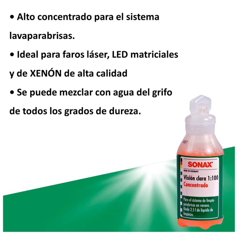 Kit Automovil Limpieza Toallitas Humedas + Limpiaparabrisas Sonax-2