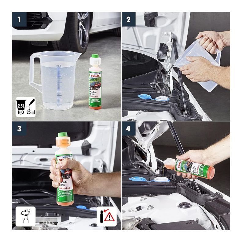 Kit Automovil Limpieza Toallitas Humedas + Limpiaparabrisas Sonax-6