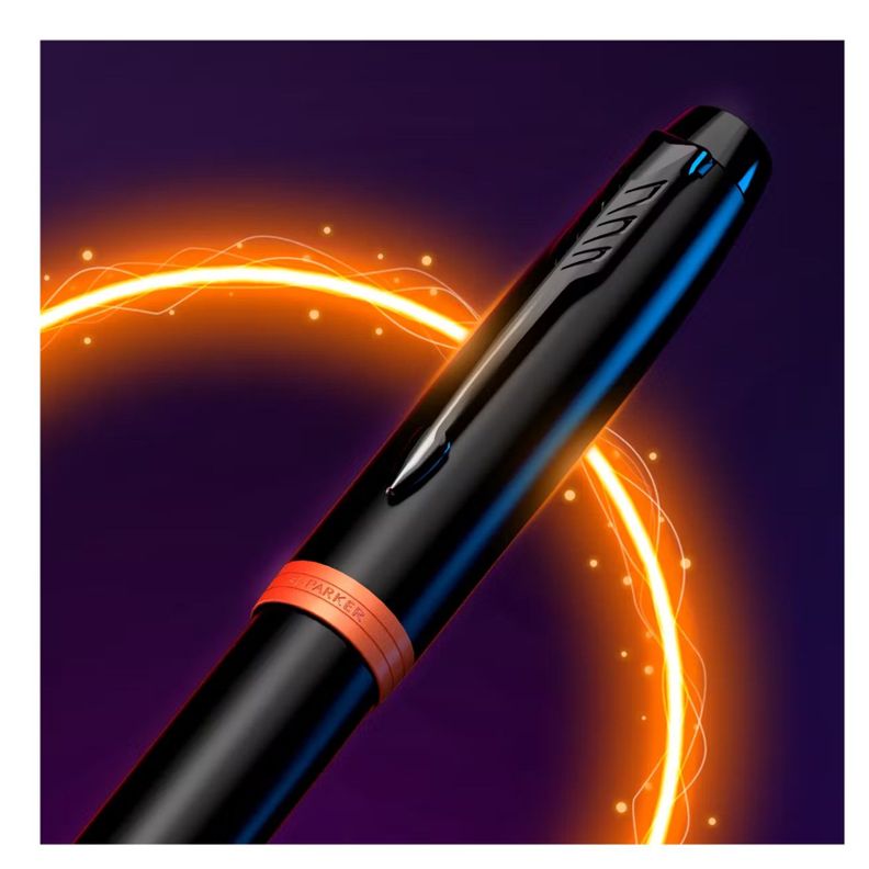Bolígrafo Parker IM Vibrant Rings Naranjo Flame Ballpoint-3