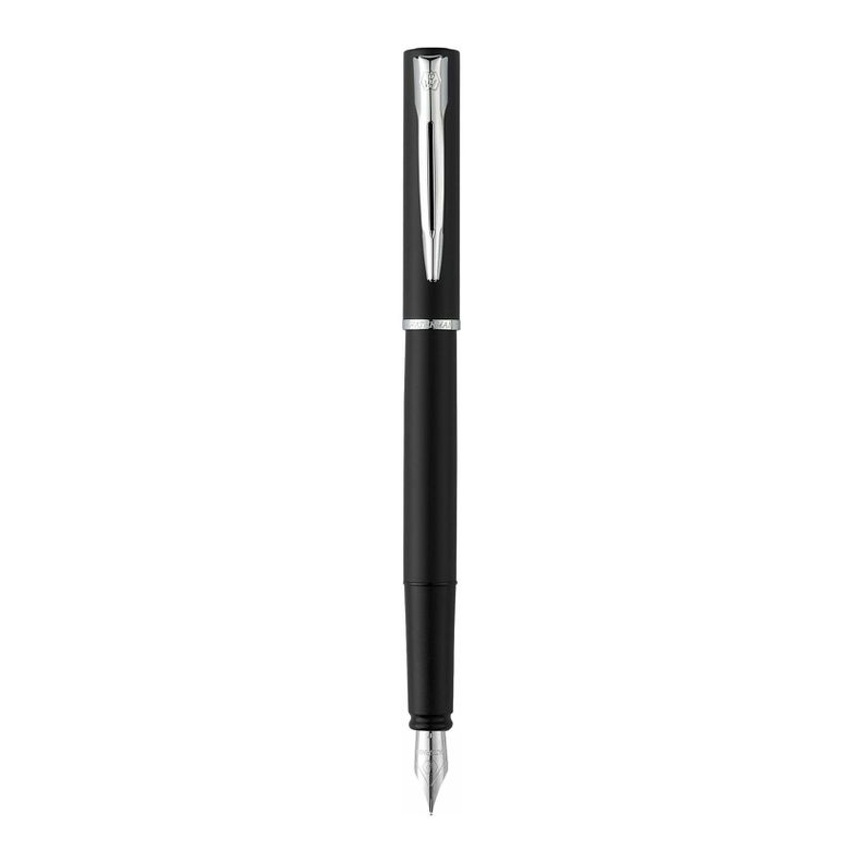 Pluma Estilográfica Waterman Allure Diseño Clásico Moderno Acero Inoxidable-0