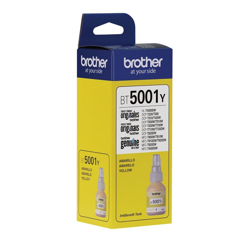 Brother Botella De Tinta Amarillo Bt5001y-1