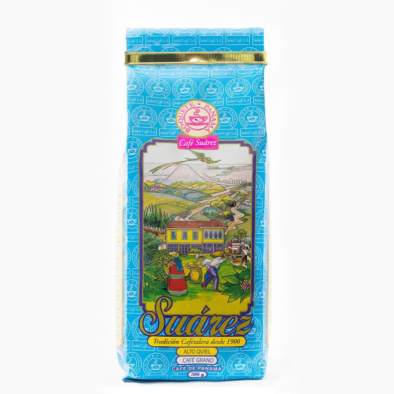Café Premium Orgánico En Grano 200 Gramos Café Suarez, Boquete Panamá-0