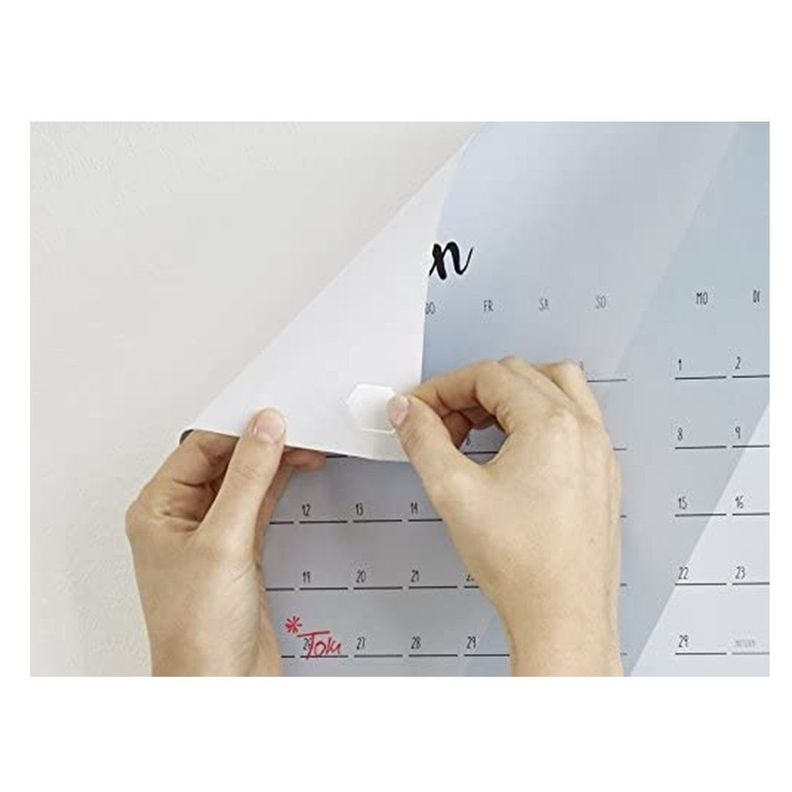 36 Tack Xl Doble Faz Transparente Pegamento Tesa-3