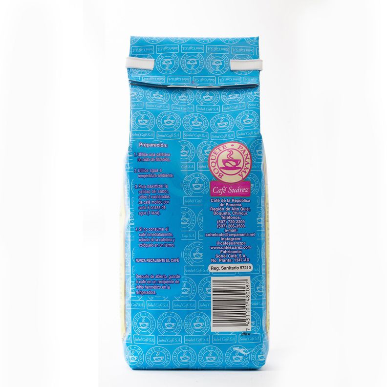 Café Premium Orgánico En Grano 400 Gramos Café Suarez, Boquete Panamá-1